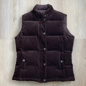 GAP Corduroy Down Filled Puffer Vest